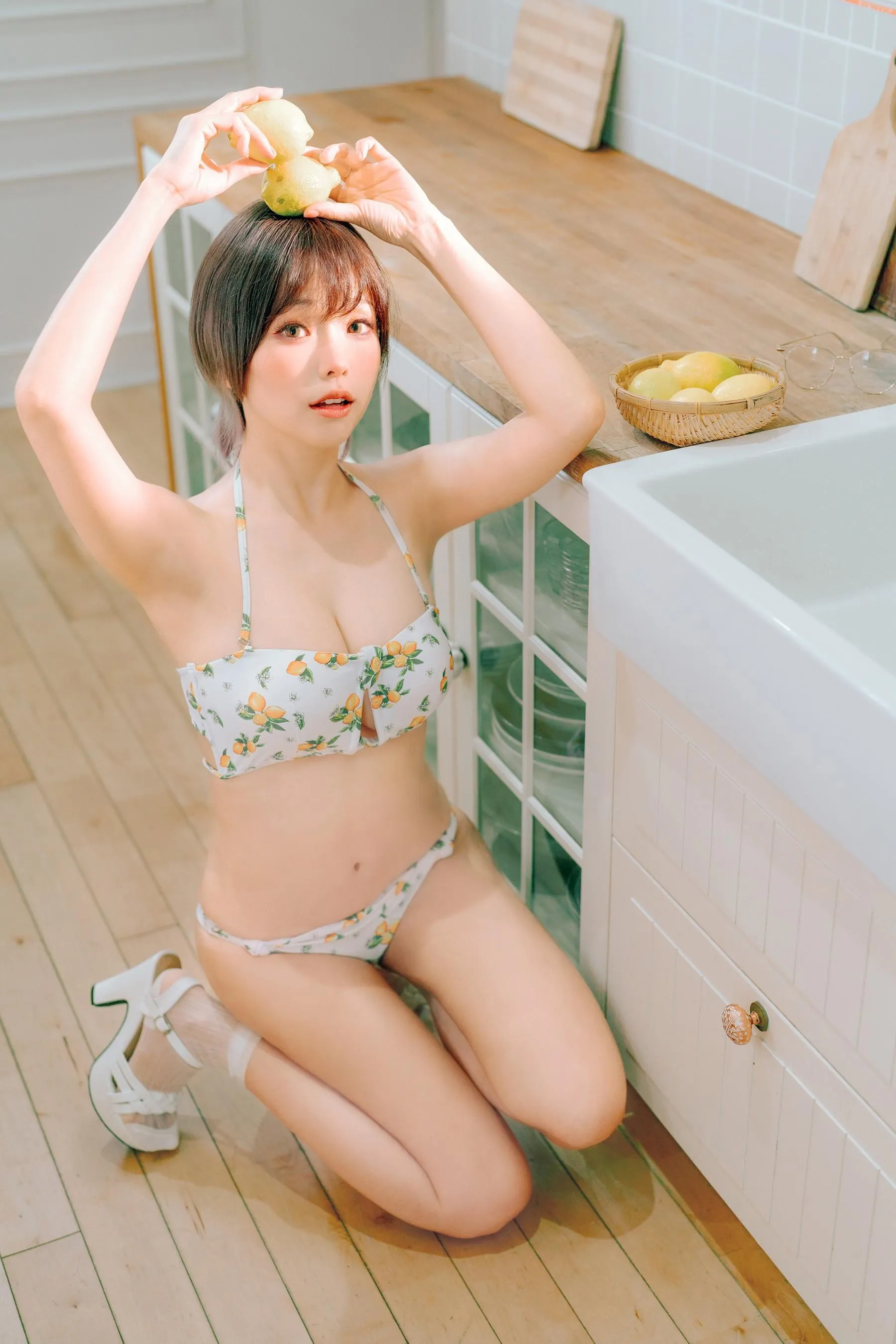 ElyEE子 – NO.121 2023.august C-檸檬泳裝 Lemon Swimsuit [32P]插图4